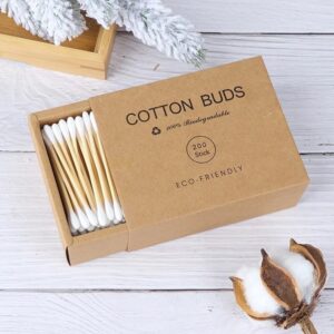 COPITOS DE BAMBU Y ALGODÓN