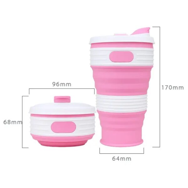 MUG PLEGABLE 600 ML